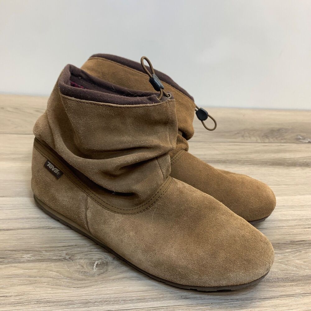 Teva‎ Womens Mush Atoll Ankle Boot in Brown Suede Size US 9